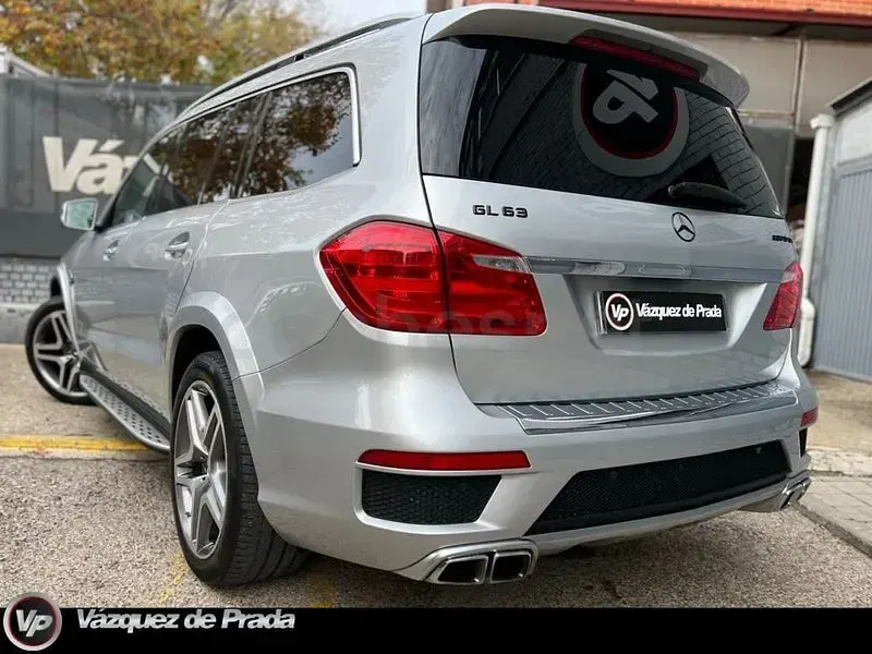 Usado Mercedes GL63 AMG AMG 557 CV (409 kW) 2014 Gris / plata SUV