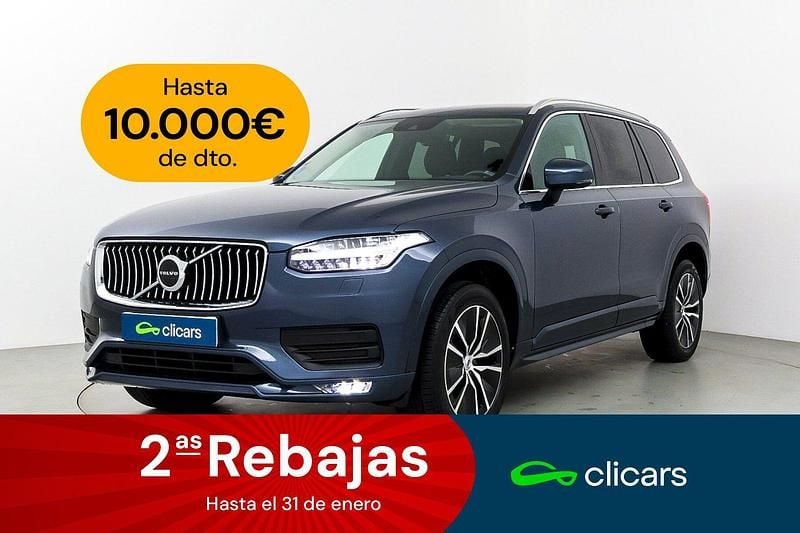 Azul Usado 2021 Volvo XC90 Momentum SUV | 38.990 € (Precio justo) - Imagen 1/4