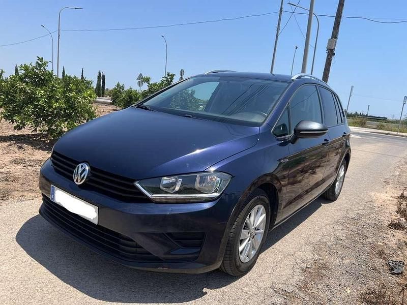 Azul Usado 2014 VW Golf Sportsvan Business Monovolumen | 8990 € (Buen precio) - Imagen 1/4