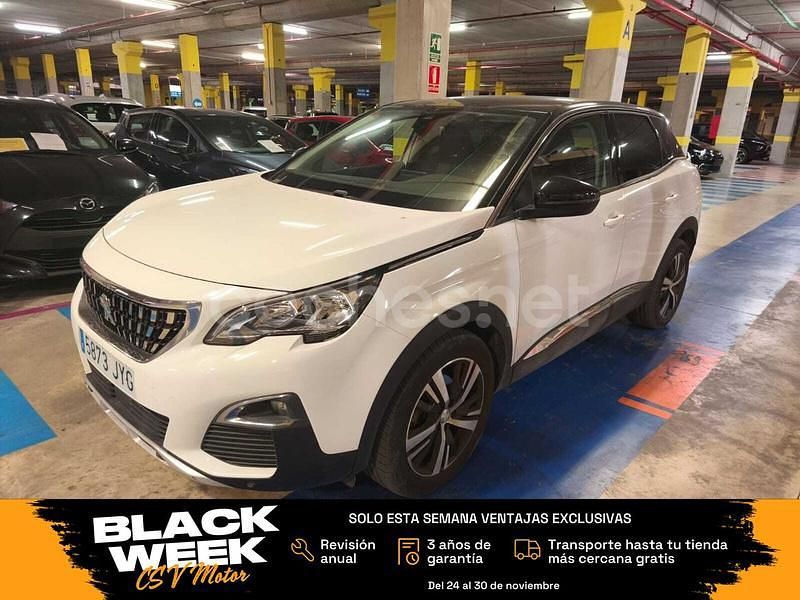 Blanco Usado 2017 Peugeot 3008 Allure SUV | 12.950 € (Precio justo) - Imagen 1/4