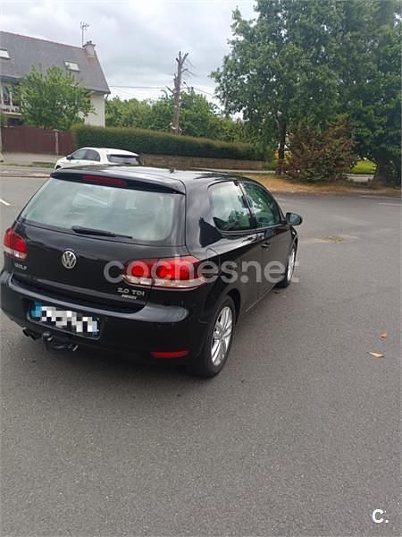 Negro Usado 2009 VW Golf VI Sport Berlina | 6100 € (Buen precio) - Imagen 1/4