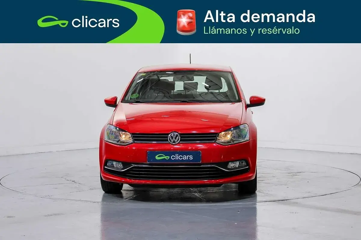 Usado VW Polo Advance 75 CV (55 kW) 2014 Rojo Utilitario