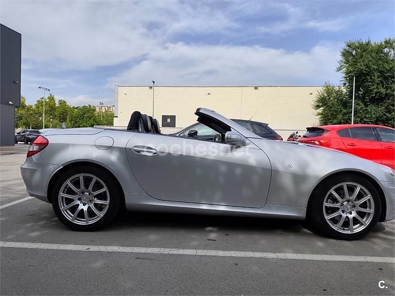 Gris / plata Usado 2008 Mercedes SLK280 Edition 1 Descapotable | 11.900 € (Super precio) - Imagen 1/4