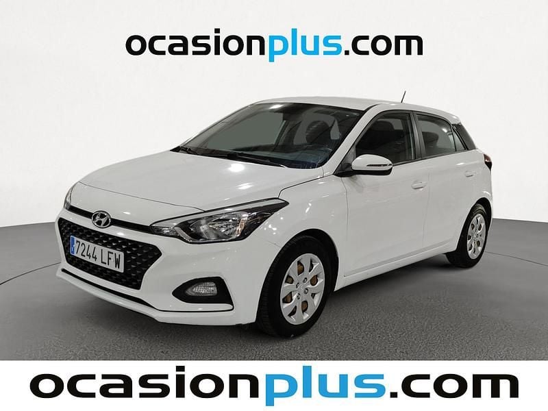 Blanco Usado 2020 Hyundai i20 Utilitario | 10.546 € (Buen precio) - Imagen 1/4