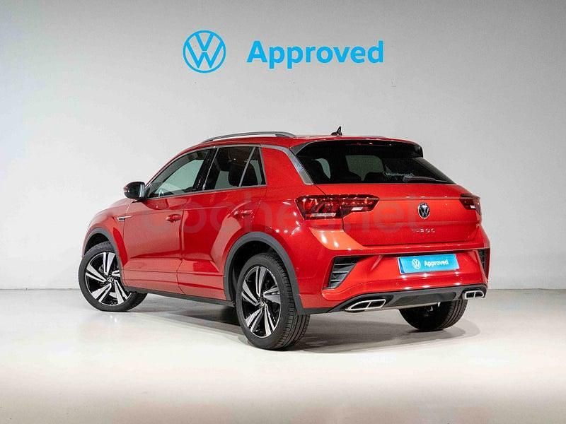 Usado VW T-Roc R-line 150 CV (110 kW) 2022 Rojo SUV