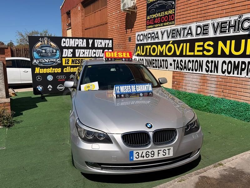 Usado BMW 520 177 CV (130 kW) 2008 Gris / plata Berlina