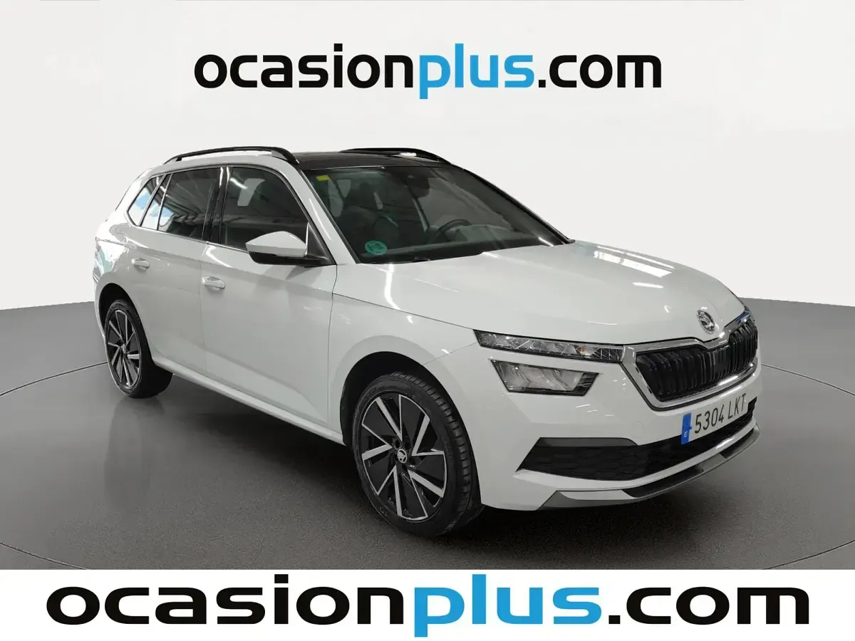 Usado Skoda Kamiq Sport 116 CV (85 kW) 2020 Blanco SUV