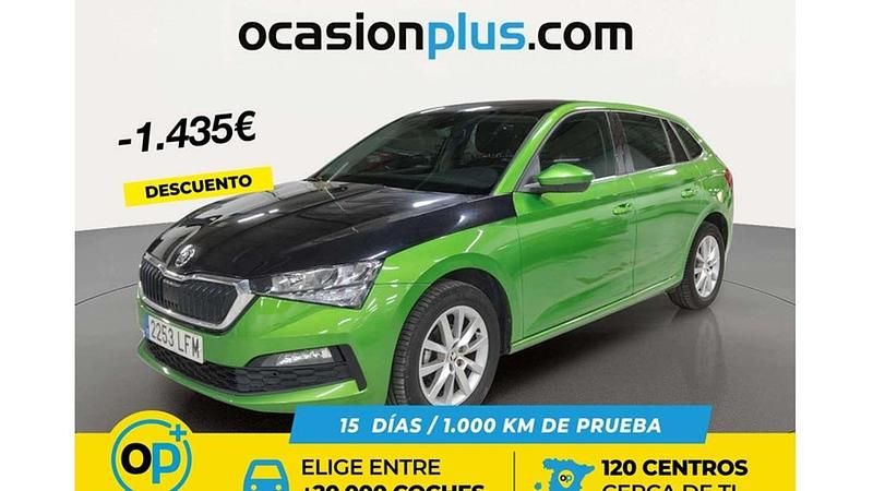 Usado Skoda Scala Ambition 95 CV (69 kW) 2020 Verde Utilitario