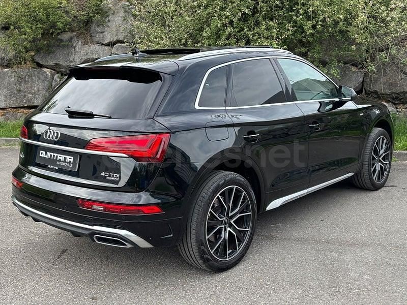 Usado Audi Q5 S-Line 204 CV (150 kW) 2021 Negro SUV