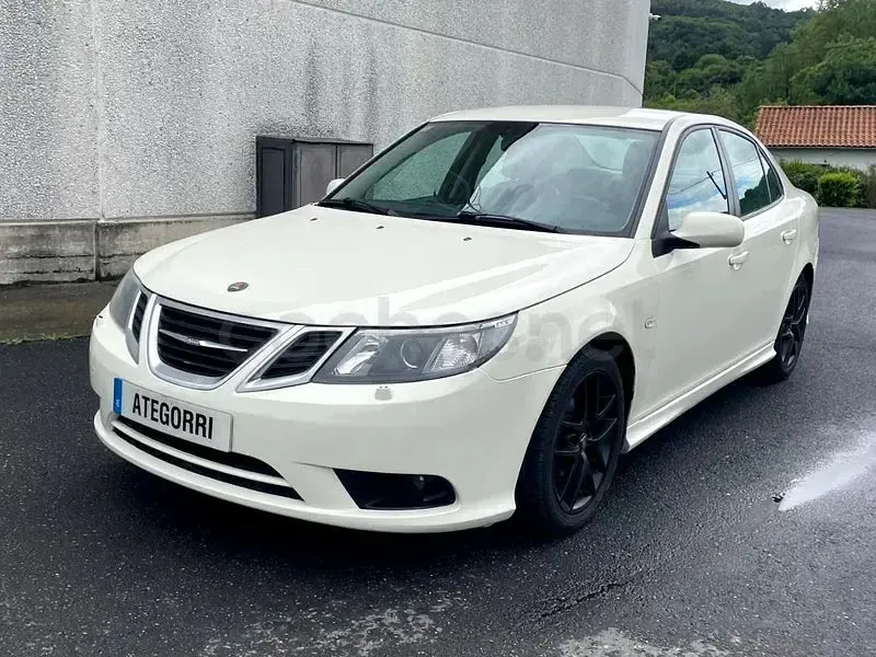 Usado Saab 9-3 Vector 180 CV (132 kW) 2009 Blanco Berlina