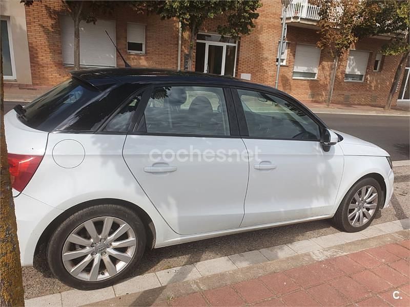 Usado Audi A1 Sportback 90 CV (66 kW) 2016 Blanco Utilitario