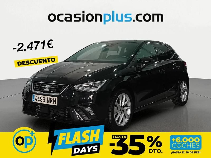 Usado Seat Ibiza FR 150 CV (110 kW) 2024 Negro Berlina