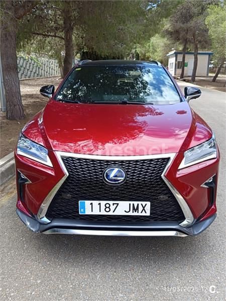 Rojo Usado 2016 Lexus RX450h Executive Line SUV | 26.500 € (Un poco caro) - Imagen 1/4