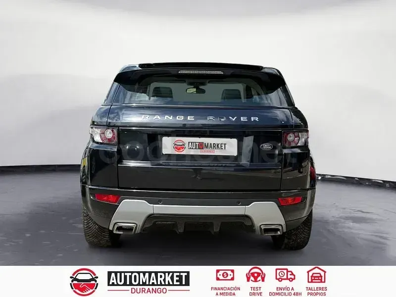 Usado Land Rover Range Rover evoque Prestige 190 CV (139 kW) 2012 Negro SUV