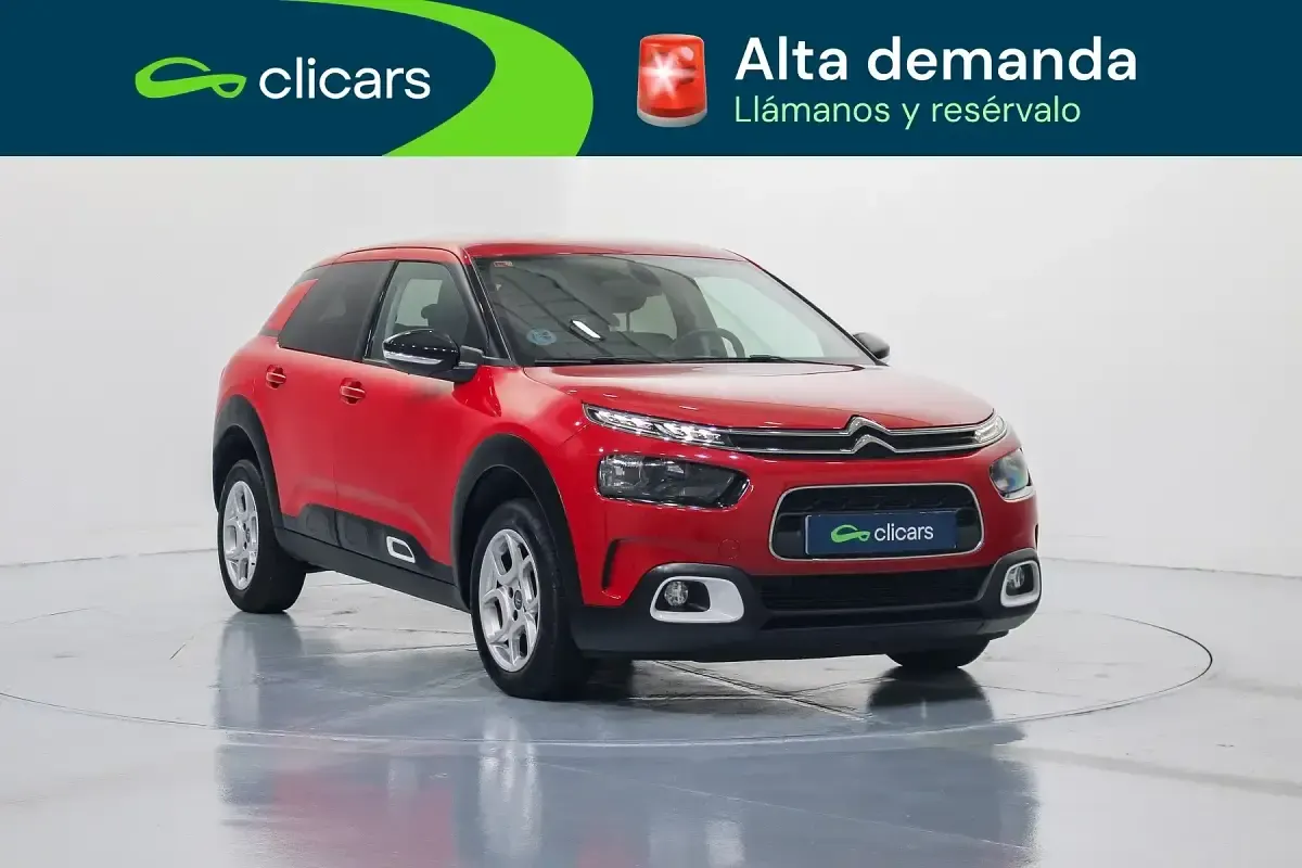 Begagnad Citroën C4 Cactus PureTech 110 HK (80 kW) 2019 Röd Halvkombi