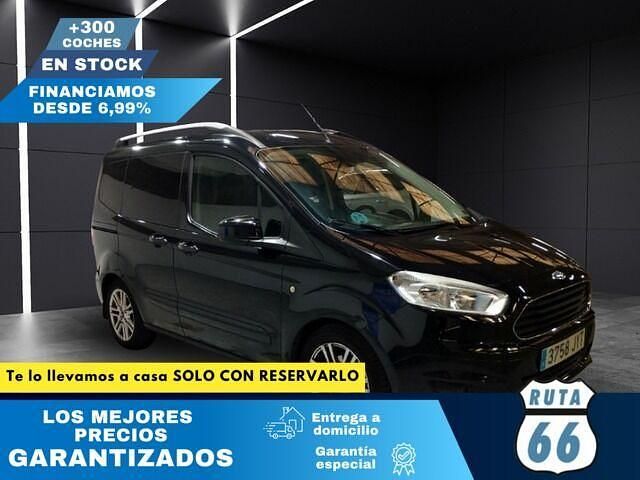 Negro Usado 2017 Ford Tourneo Courier Titanium Monovolumen | 8990 € (Buen precio) - Imagen 1/4