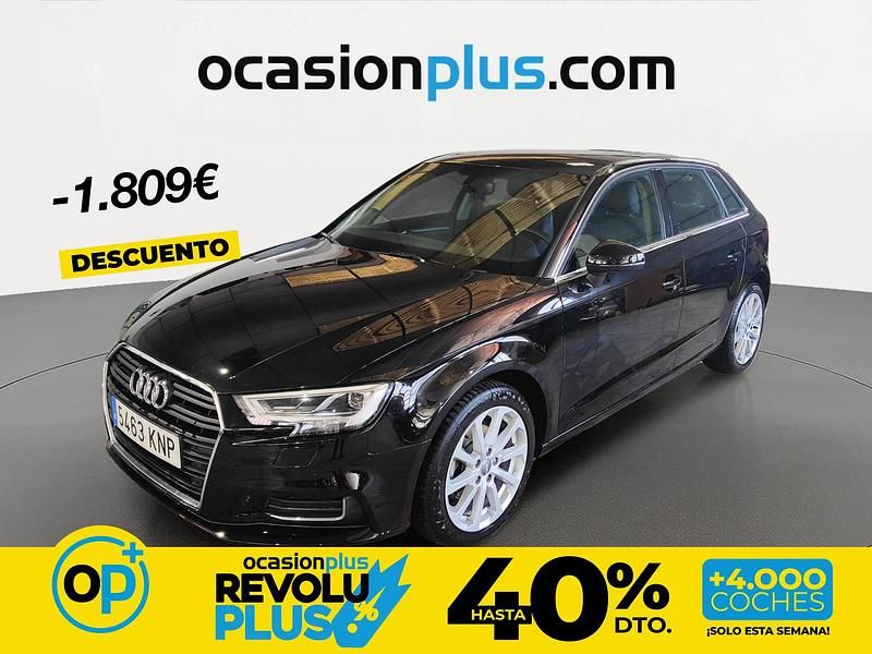 Usado Audi A3 Design 116 CV (85 kW) 2018 Negro Berlina