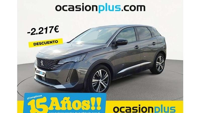Gris Usado 2023 Peugeot 3008 Allure Monovolumen | 22.173 € (Super precio) - Imagen 1/4