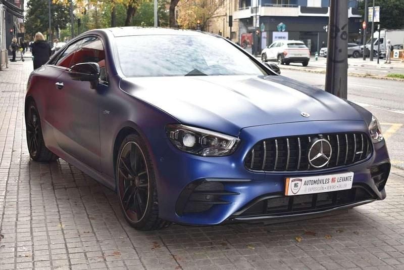 Usado Mercedes E53 AMG AMG 435 CV (319 kW) 2021 Azul Coupe