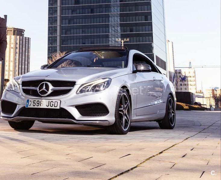 Gris / plata Usado 2015 Mercedes E220 Coupe | 18.000 € (Precio justo) - Imagen 1/4