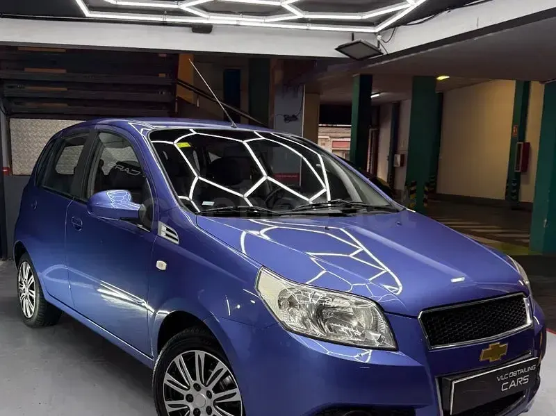 Usado Chevrolet Aveo LS 84 CV (61 kW) 2009 Azul Berlina