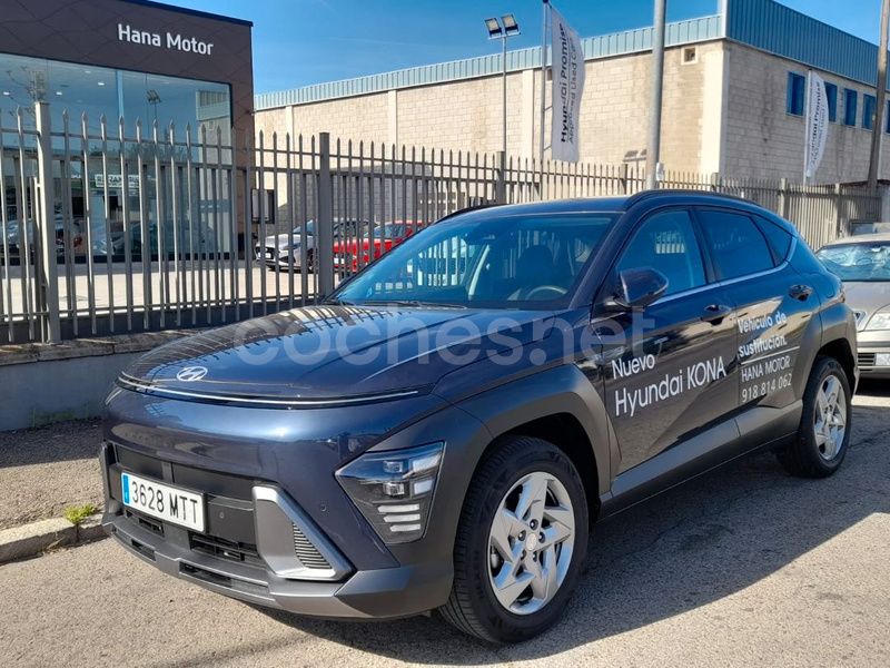 Azul Usado 2024 Hyundai Kona SUV | 24.500 € (Caro) - Imagen 1/4