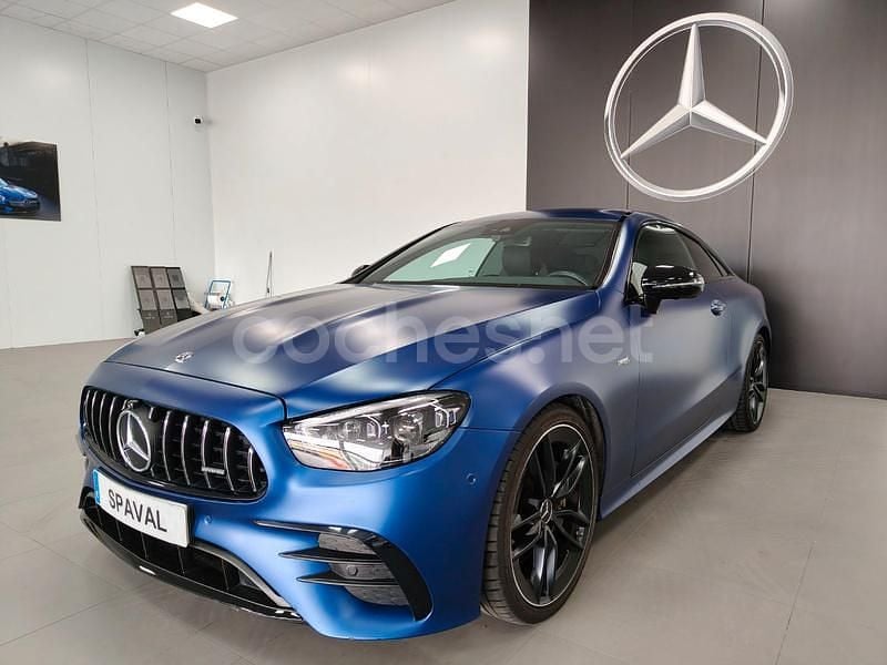 Azul Usado 2021 Mercedes E53 AMG Coupe | 64.990 € (Buen precio) - Imagen 1/4