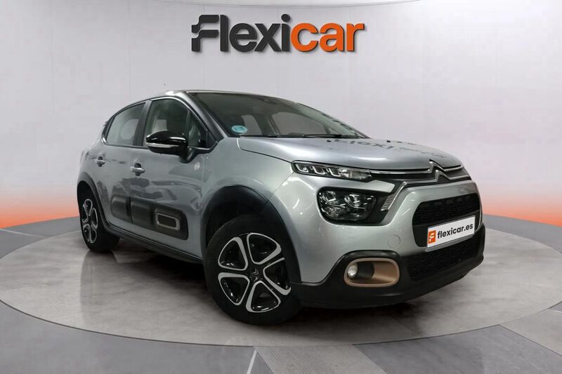 Gris Usado 2023 Citroën C3 PureTech Utilitario | 9890 € (Buen precio) - Imagen 1/4