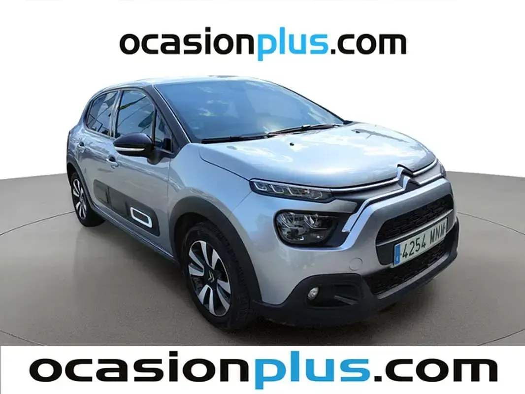 Usado Citroën C3 PureTech 83 CV (61 kW) 2024 Gris plata Utilitario