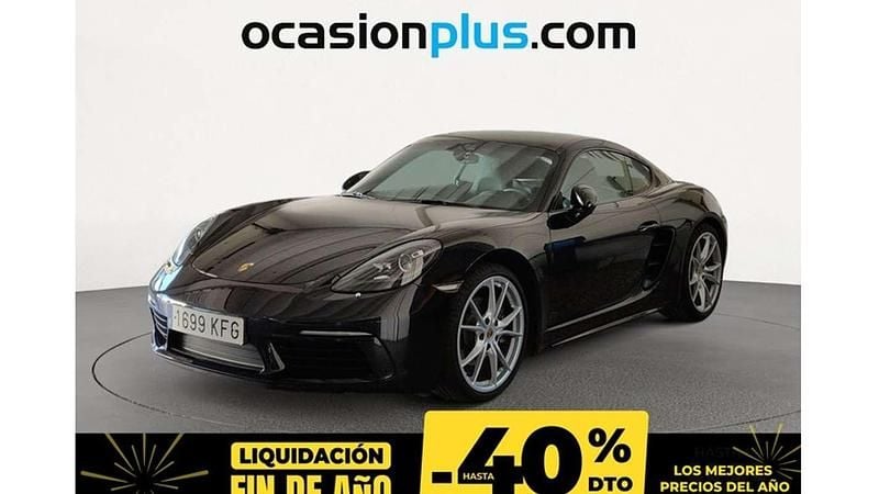 Negro Usado 2017 Porsche Cayman Coupe | 52.399 € - Imagen 1/4