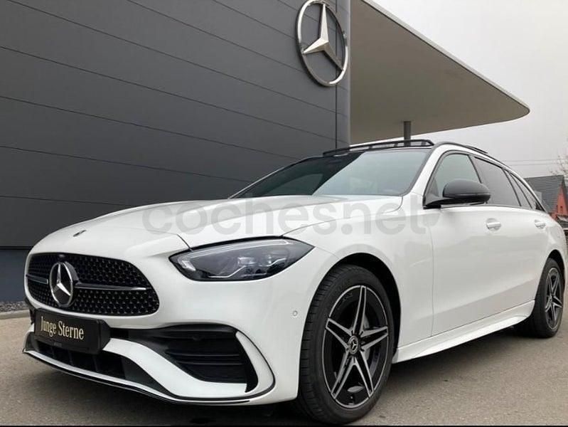 Usado Mercedes C300e 313 CV (230 kW) 2024 Blanco Familiar