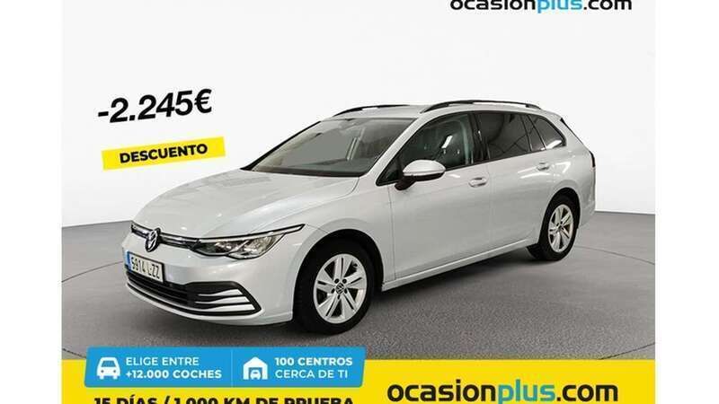 Plateado Usado 2021 VW Golf VIII Life Familiar | 15.446 € (Super precio) - Imagen 1/4