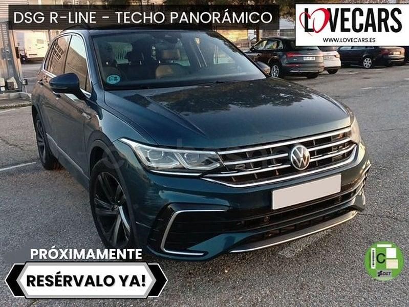 Usado VW Tiguan R-line 150 CV (110 kW) 2022 Azul SUV
