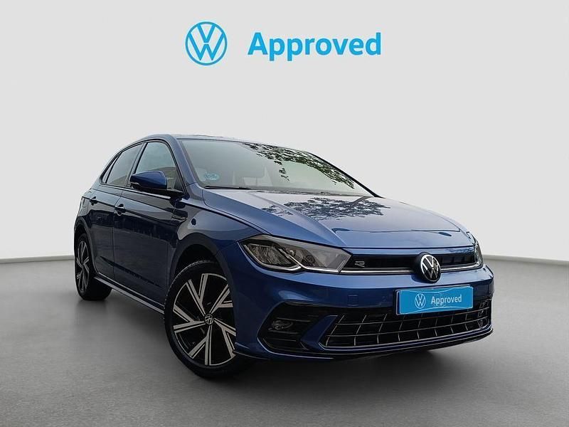 Usado VW Polo R-line 95 CV (69 kW) 2022 Azul Utilitario