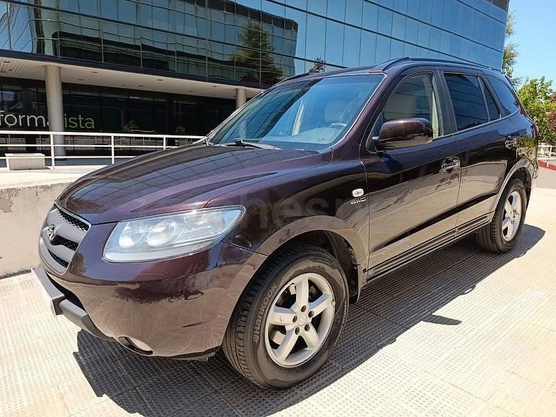 Usado Hyundai Santa Fe Comfort 155 CV (114 kW) 2007 Granate SUV