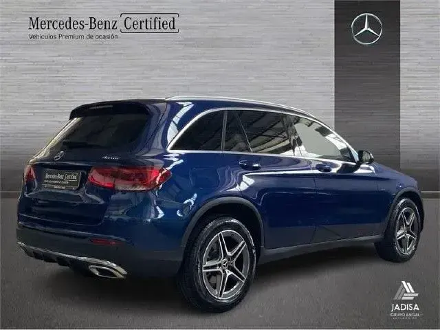 Usado Mercedes GLC300de 306 CV (225 kW) 2021 Azul brillante SUV