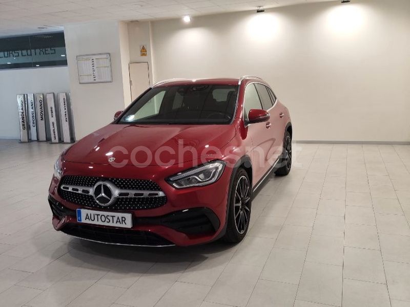 Rojo Usado 2022 Mercedes GLA200 AMG SUV | 36.900 € (Precio justo) - Imagen 1/4