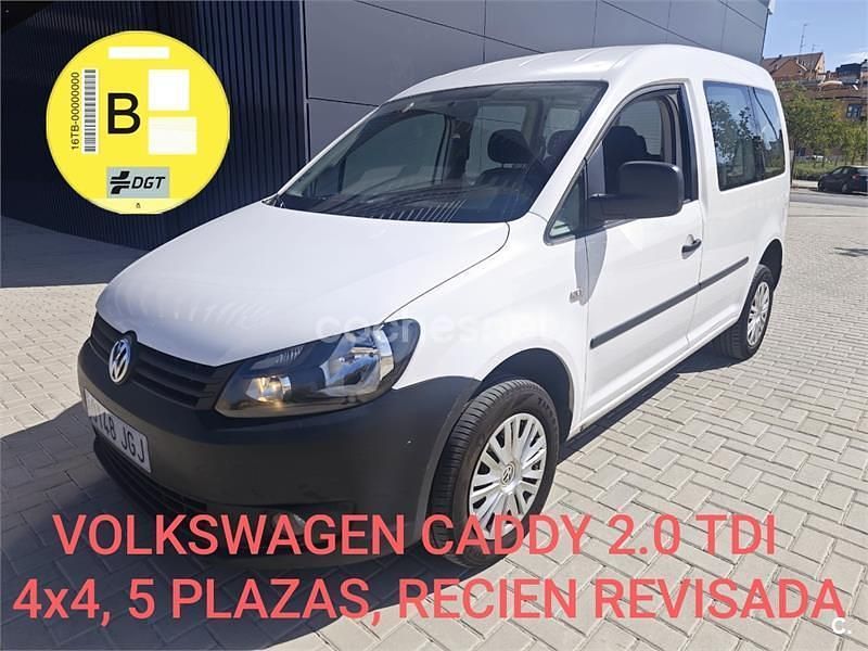 Blanco Usado 2015 VW Caddy Pro Monovolumen | 6490 € (Super precio) - Imagen 1/4
