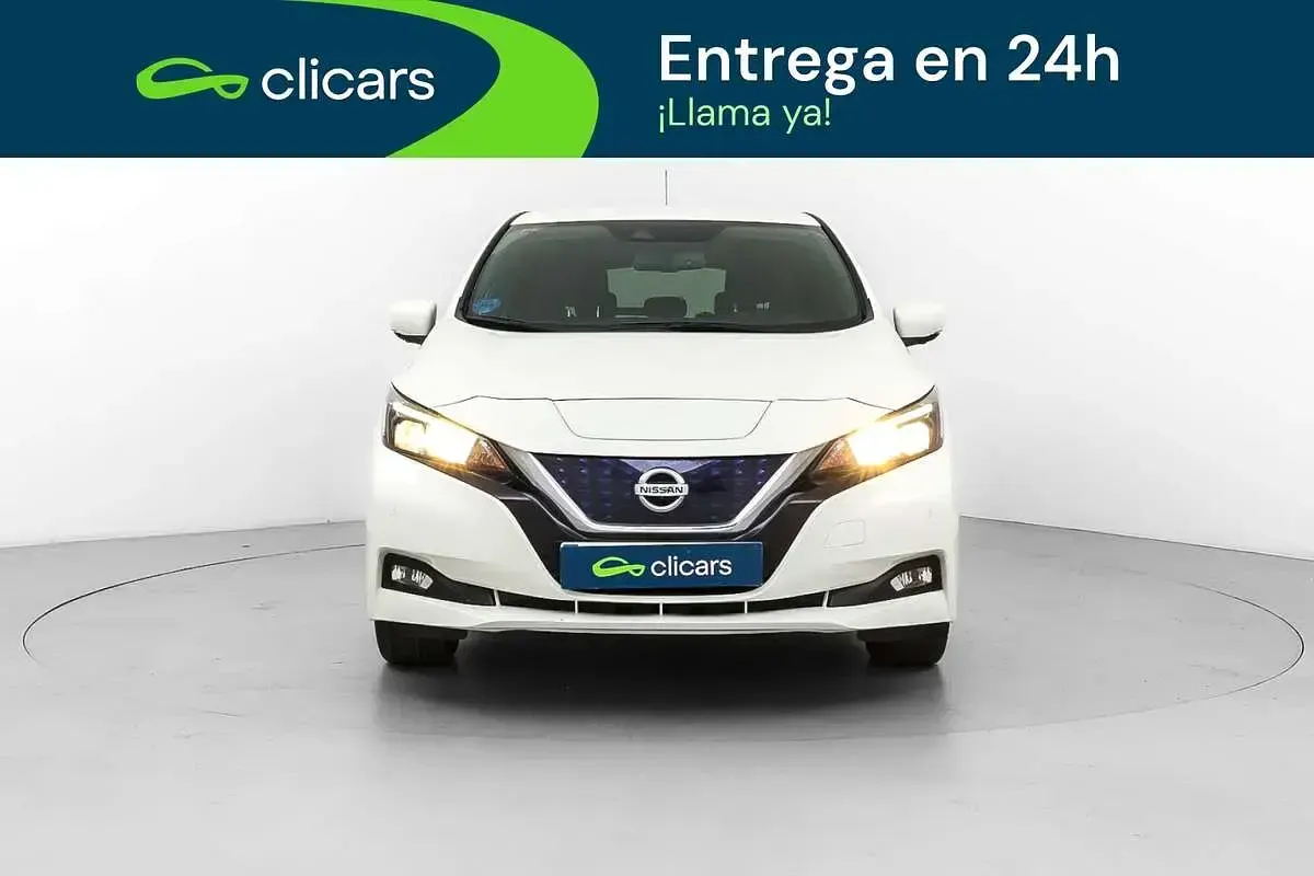 Usado Nissan Leaf N-Connecta 110 kW (150 CV) 2018 Blanco Utilitario