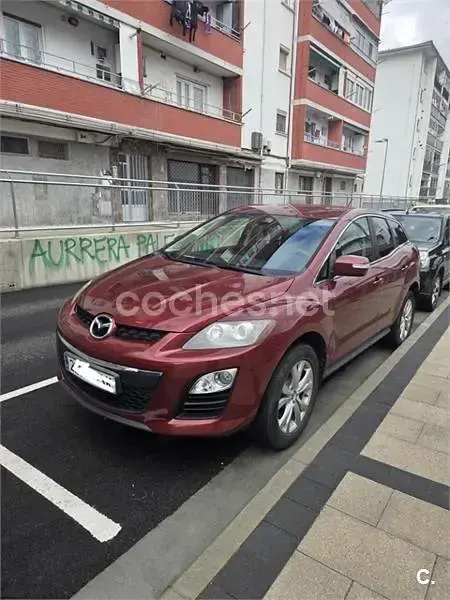 Usado Mazda CX-7 Luxury 173 CV (127 kW) 2009 Granate SUV