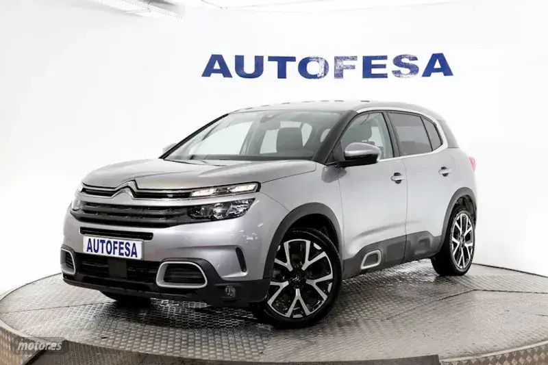 Plateado Usado 2019 Citroën C5 Aircross Feel SUV | 13.950 € (Buen precio) - Imagen 1/4
