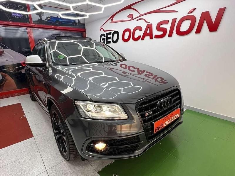 Usado Audi SQ5 Competition 326 CV (239 kW) 2016 Gris SUV