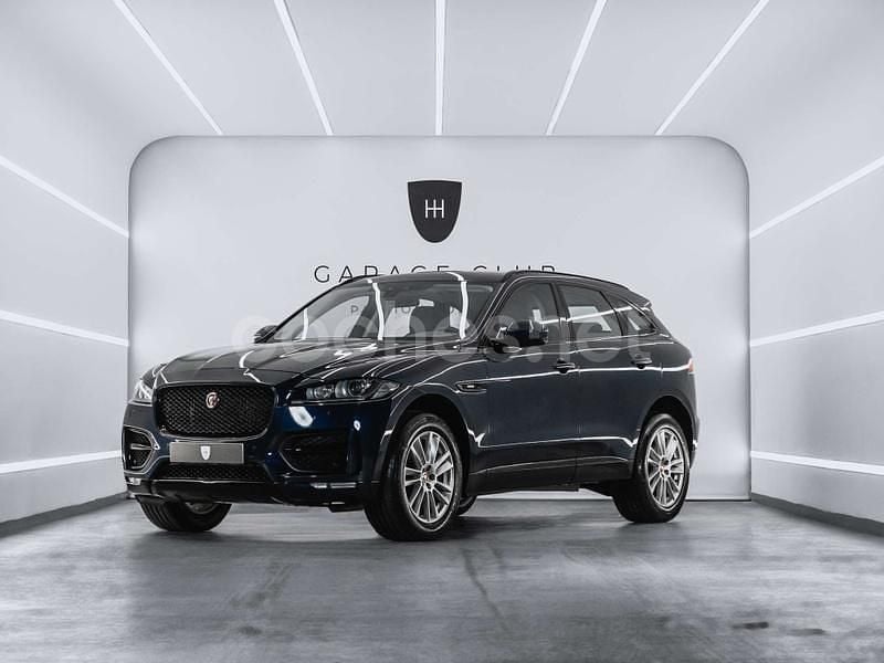 Usado Jaguar F-Pace Pure 300 CV (220 kW) 2018 Azul SUV