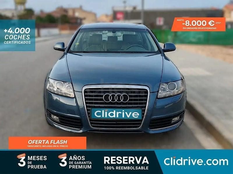 Usado Audi A6 Premium 190 CV (139 kW) 2009 Azul Berlina