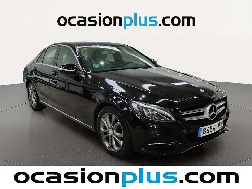 Usado Mercedes C220 170 CV (125 kW) 2015 Negro Berlina