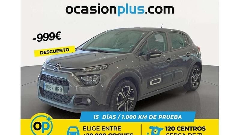 Usado Citroën C3 PureTech 82 CV (60 kW) 2024 Gris Utilitario