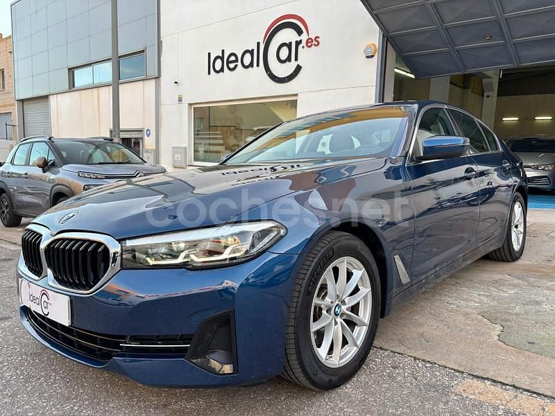Usado BMW 520 190 CV (139 kW) 2021 Azul Berlina