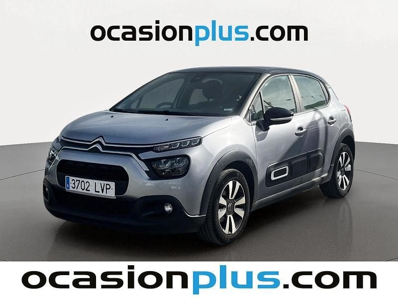 Gris plata Usado 2021 Citroën C3 Feel Utilitario | 9319 € (Buen precio) - Imagen 1/4