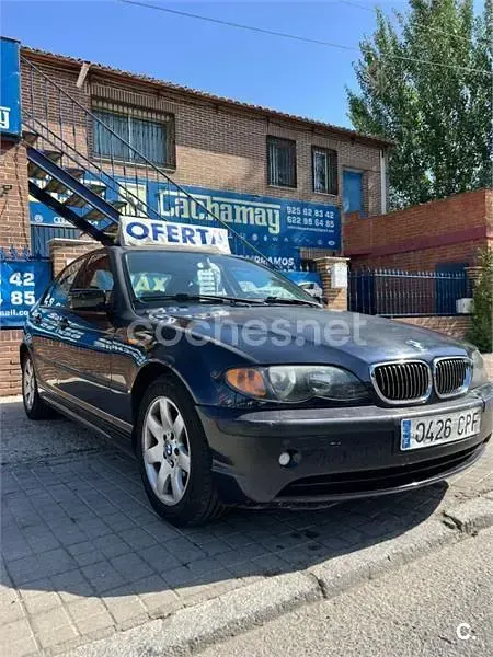 Usado BMW 320 150 CV (110 kW) 2003 Azul Berlina