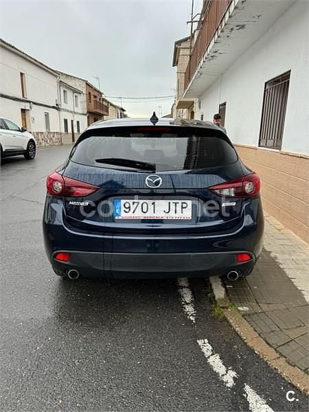 Usado Mazda 3 Style 150 CV (110 kW) 2016 Azul Berlina